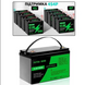 Акумулятор LiFePO4 Datouboss 12V 100Ah 1280Wh з BMS для інвертора та ДБЖ D-1580 фото 7